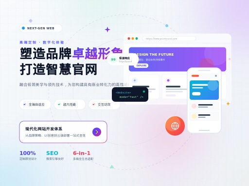网站官网建设企业打造高端数字化品牌门面
