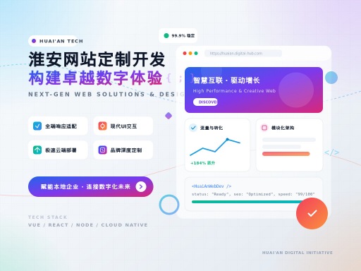 淮安网站开发助力本地企业打造高效数字化门户