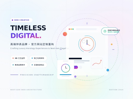 钟表网站建设打造精致腕表品牌门户