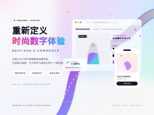服装网站开发:打造特色主题时尚线上空间