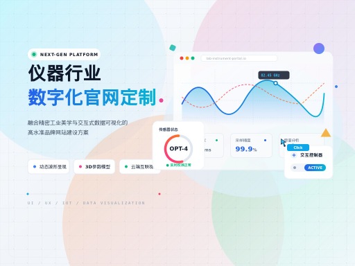 仪器网站建设助力企业精准拓展工业市场