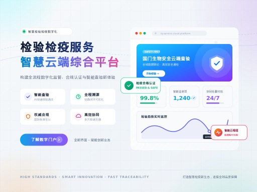 检验检疫服务网站建设如何实现高效实用？