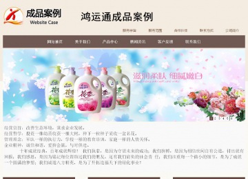 商务型成品案例站No:1500