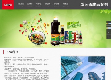 商务型成品案例站No:1501