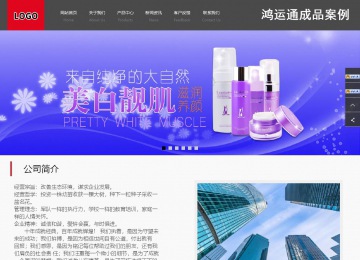 商务型成品案例站No:1501