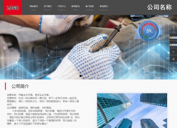 商务型成品案例站No:1501