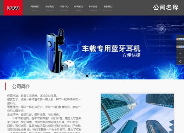 商务型成品案例站No:1501