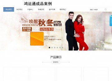 商务型成品案例站No:1503