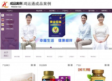 商务型成品案例站No:1508