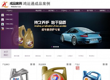 商务型成品案例站No:1508