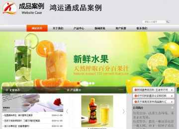 商务型成品案例站No:4887