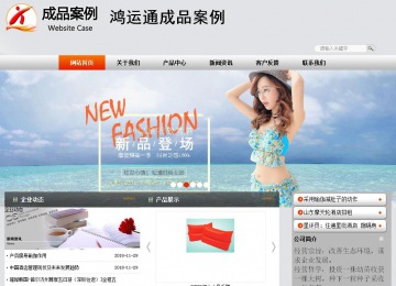 商务型成品案例站No:4887