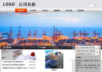 商务型成品案例站No:4887