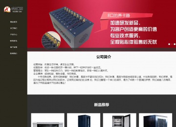响应式成品案例站No:807