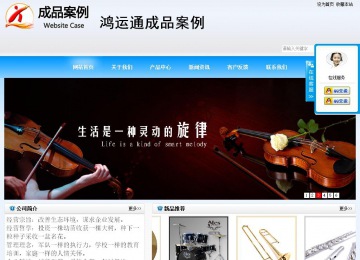 商务型成品案例站No:8153