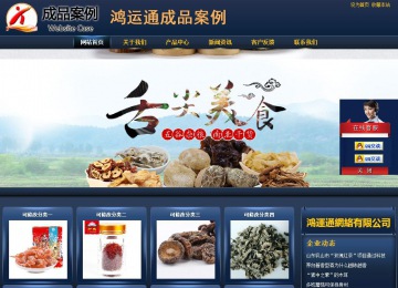 商务型成品案例站No:8278