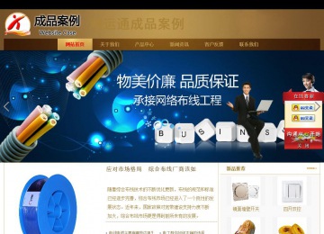 商务型成品案例站No:8284