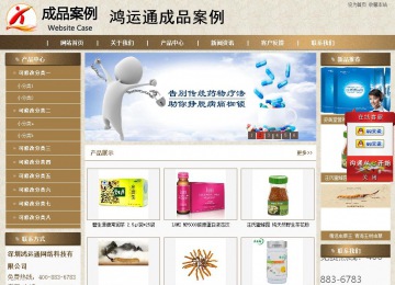 商务型成品案例站No:8321