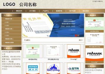 商务型成品案例站No:8321