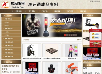 商务型成品案例站No:8321