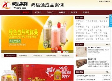 商务型成品案例站No:8381