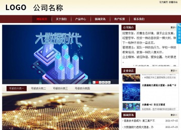 商务型成品案例站No:8381