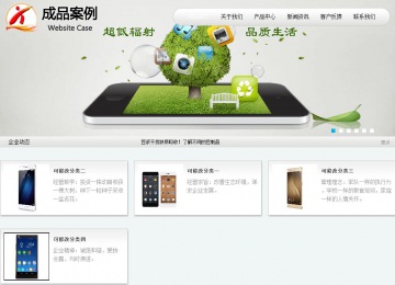 商务型成品案例站No:8409