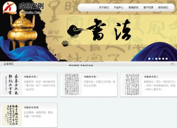 商务型成品案例站No:8409