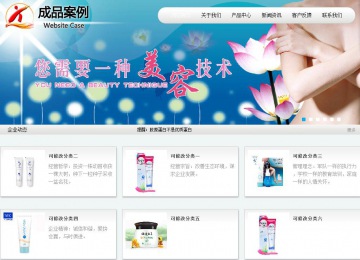 商务型成品案例站No:8409