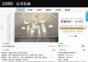 商务型成品案例站No:8553