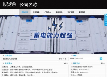 商务型成品案例站No:8553