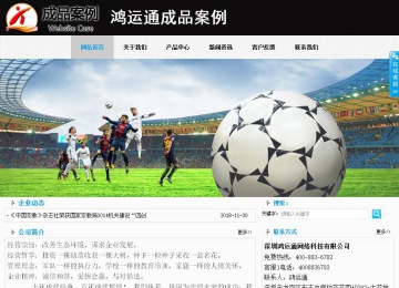 商务型成品案例站No:8553