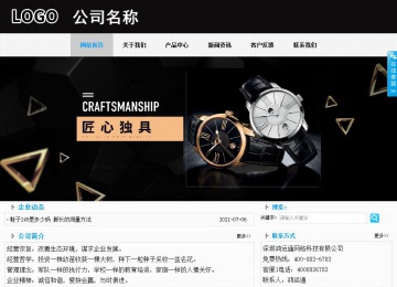 商务型成品案例站No:8553