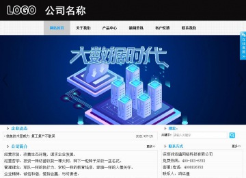 商务型成品案例站No:8553