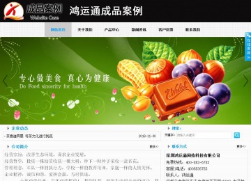 商务型成品案例站No:8553