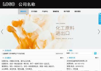 商务型成品案例站No:8553