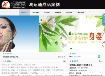 商务型成品案例站No:8553