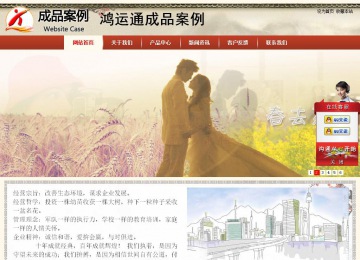 商务型成品案例站No:8621