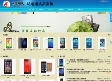 商务型成品案例站No:8784