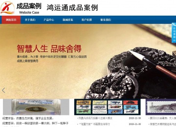 商务型成品案例站No:8813