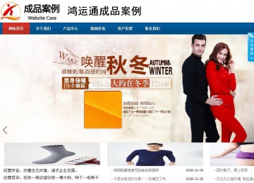 商务型成品案例站No:8813