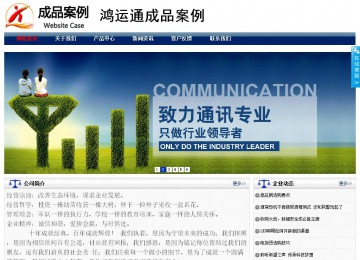 商务型成品案例站No:8823