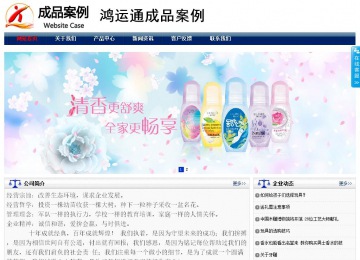 商务型成品案例站No:8823