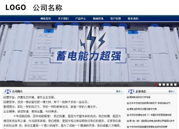 商务型成品案例站No:8823