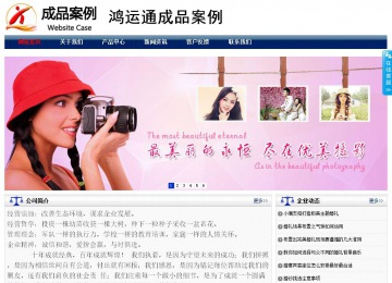 商务型成品案例站No:8823