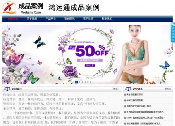 商务型成品案例站No:8823