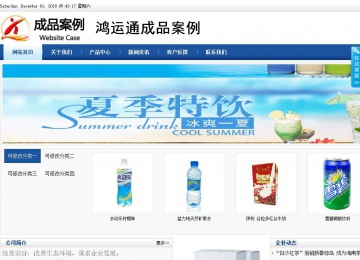 商务型成品案例站No:8827