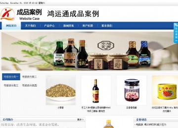 商务型成品案例站No:8827