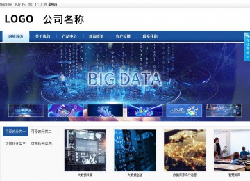 商务型成品案例站No:8827