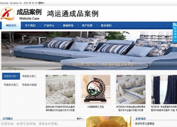 商务型成品案例站No:8827